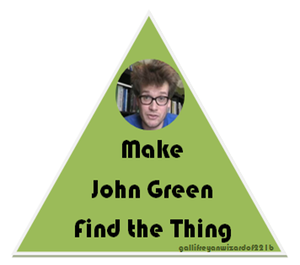 Haga John Green encontrar la cosa